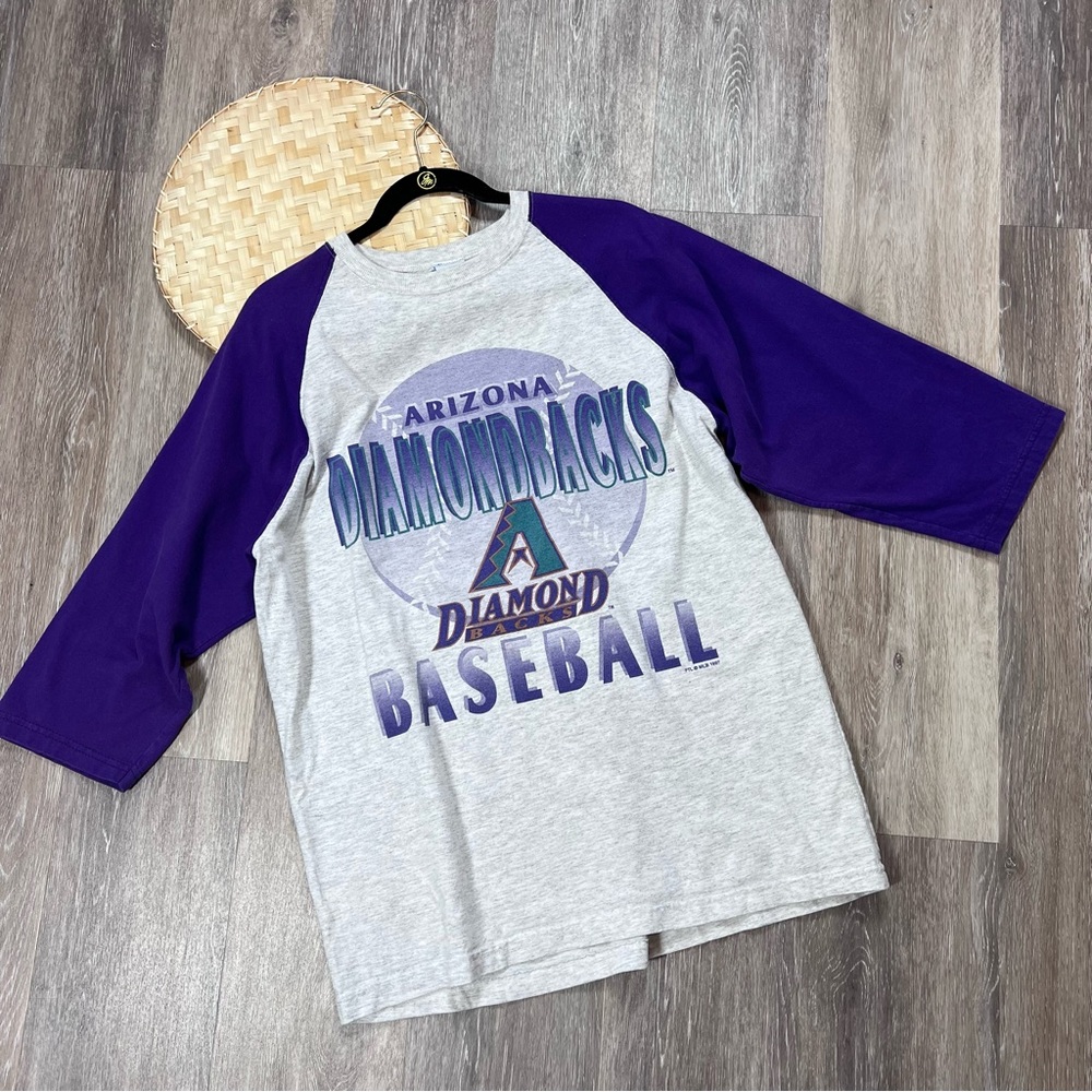 Vintage 1997 diamondbacks Arizona Salem sportswear tshirt quarter sleeve